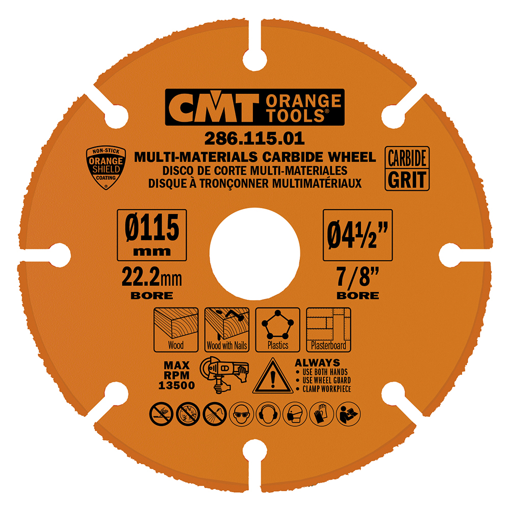 Circular multi-material carbide blade for grinder | Pagin Utensili